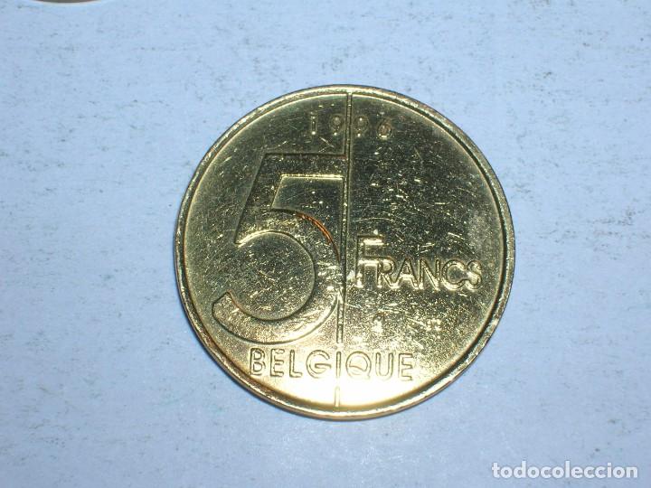 Monete antiche di Europa: BELGICA 5 FRANCOS 1996 (BELGIQUE) (9395)