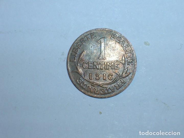 Monedas antiguas de Europa: FRANCIA 1 CENTIMO 1916 (9845) - Foto 2