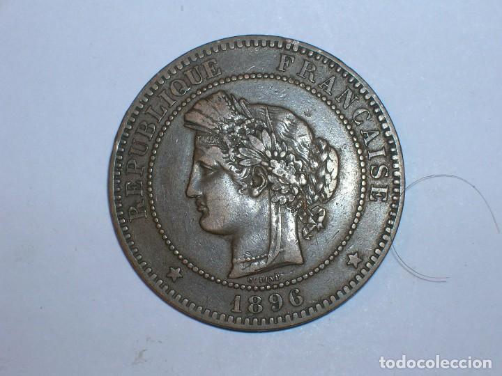 Monedas antiguas de Europa: FRANCIA 10 CENTIMOS 1896 (9864) - Foto 1