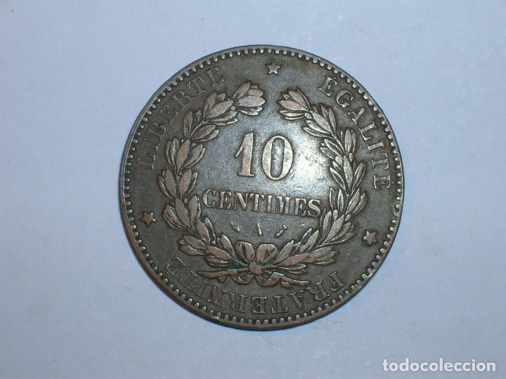 Monedas antiguas de Europa: FRANCIA 10 CENTIMOS 1896 (9864) - Foto 2