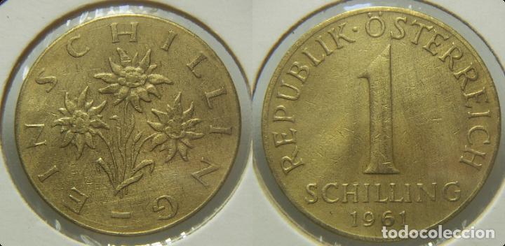 Monedas antiguas de Europa: MONEDA DE AUSTRIA 1 SHILLING 1961 - Foto 1