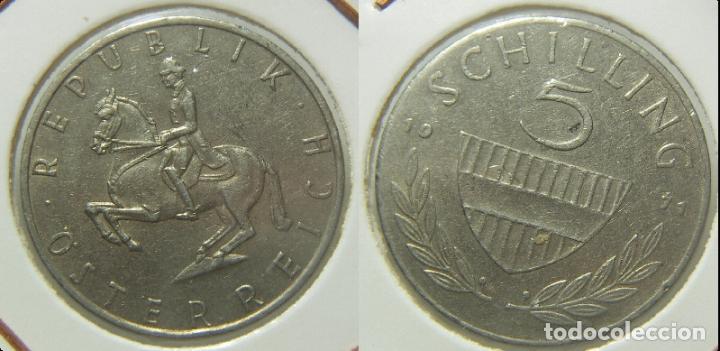 Monedas antiguas de Europa: MONEDA DE AUSTRIA 5 SHILLING 1971 - Foto 1