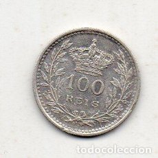Monedas antiguas de Europa: PORTUGAL. 100 REIS. AÑO 1909. PLATA.. Lote 216276445