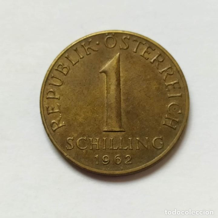 Monedas antiguas de Europa: ## Austria - 1 Schilling 1962 ## - Foto 1