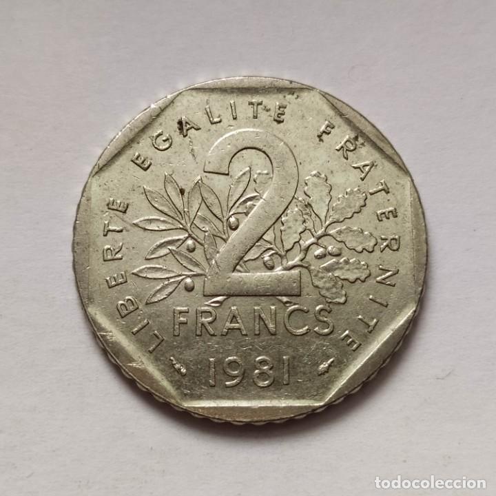 Monedas antiguas de Europa: ## Francia - 2 Francos 1981 ## - Foto 1