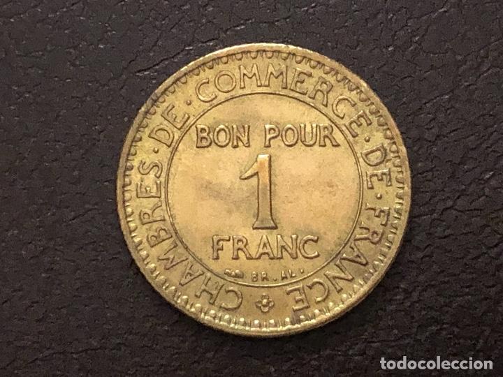 Monedas antiguas de Europa: 1 franco 1921 - Foto 2