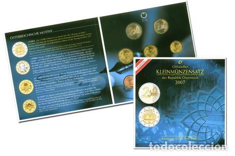 Monedas antiguas de Europa: Cartera Austria 2007 BU - Foto 1