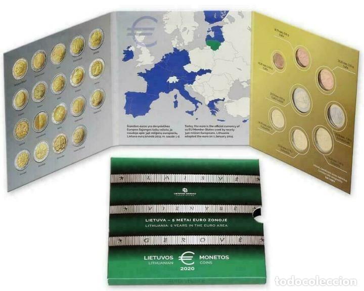 Monedas antiguas de Europa: LITUANIA 2020.- EURO SET - Foto 2