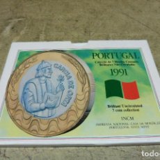 Monedas antiguas de Europa: CARTERA PORTUGAL 1991. Lote 358297040