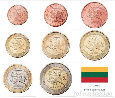 Monedas antiguas de Europa: Serie Lituania 2015 SC - Foto 3