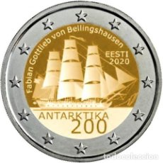 Monedas antiguas de Europa: 2 EURO ESTONIA 2020 ”ANTÁRTIDA” SC. Lote 365924126