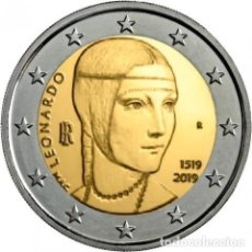 Monedas antiguas de Europa: 2 EURO ITALIA 2019 ”LEONARDO DA VINCI” SC. Lote 365924136