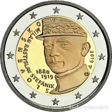 Monedas antiguas de Europa: 2 EURO ESLOVAQUIA 2019 ”MILAN” SC. Lote 365924476