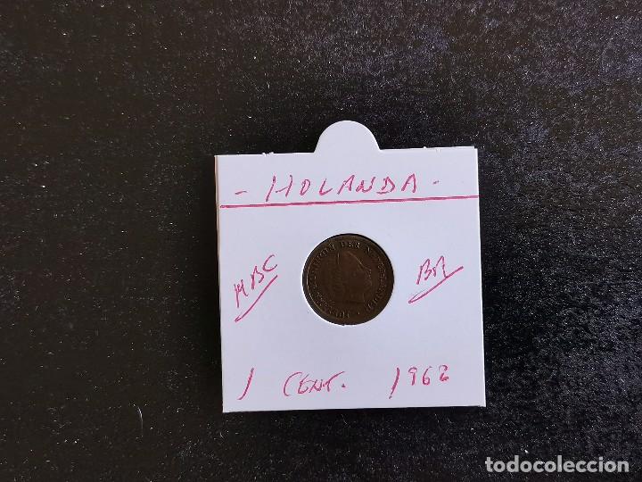 Monedas antiguas de Europa: HOLANDA 1 CENTIMO 1962 MBC KM=180 - Foto 1