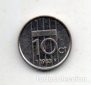 Monedas antiguas de Europa: Holanda. 10 C&eacute;ntimos. A&ntilde;o 1983. - Foto 2