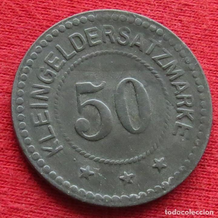 Monedas antiguas de Europa: FULDA Hesse-Nassau 50 pfennig 1918 zinc notgeld 104 - Foto 2 - 222044932