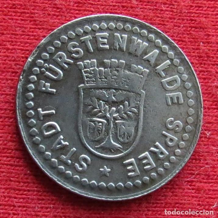 FURSTENWALDE BRANDENBURG 5 PFENNIG 1918/19 HIERRO NOTGELD 195 (Numismática - Extranjeras - Europa)