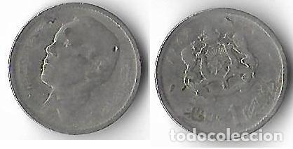 Monete antiche di Europa: MARRUECOS- 1 DIRHAM-1969/1389-24 mm