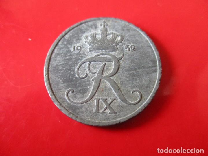 Monedas antiguas de Europa: Dinamarca. 5 koronas de 1952 - Foto 1