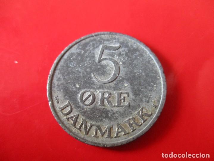 Monedas antiguas de Europa: Dinamarca. 5 koronas de 1952 - Foto 2