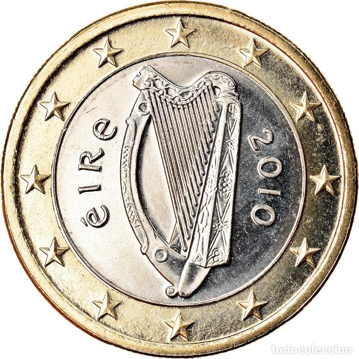 Monedas antiguas de Europa: [#792709] REP&Uacute;BLICA DE IRLANDA, Euro, 2010, BU, FDC, Bimet&aacute;lico, KM:50