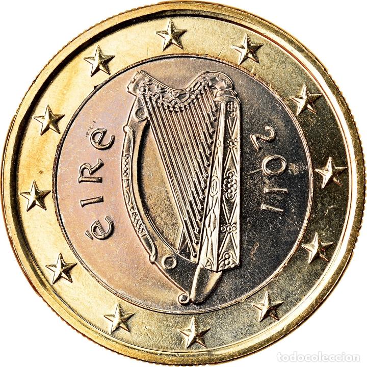 Monedas antiguas de Europa: [#792694] REP&Uacute;BLICA DE IRLANDA, Euro, 2011, BU, FDC, Bimet&aacute;lico, KM:50