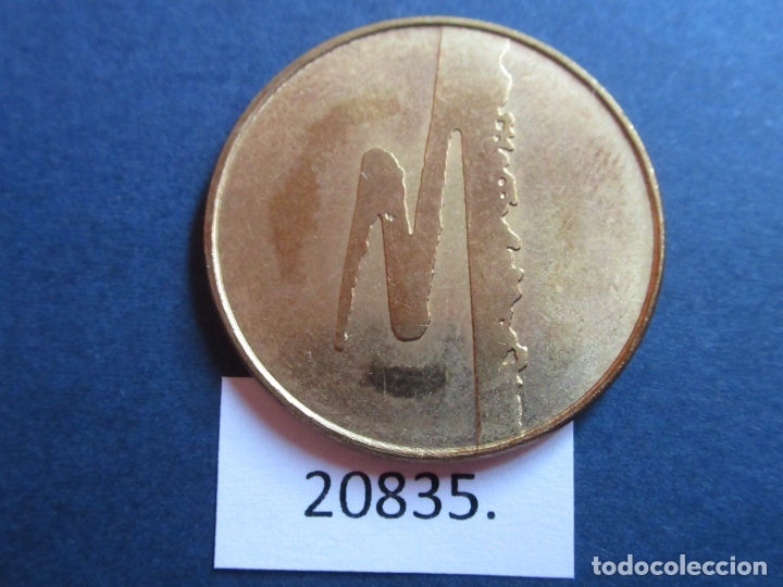 Monedas antiguas de Europa: Ficha medalla RDA, DDR, Alemania Comunista, Thomas M&uuml;ntzer 1989, token, jeton