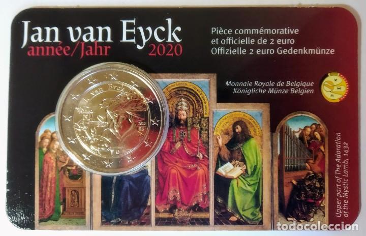 Monedas antiguas de Europa: B&eacute;lgica 2020 - Jan van Eyck - Version Francesa