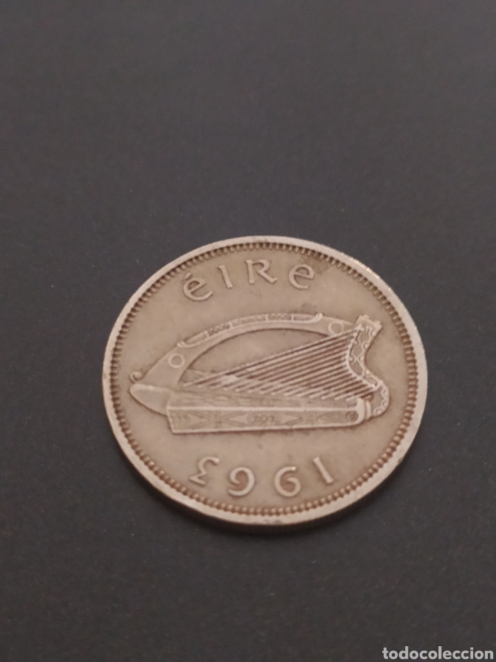 Monedas antiguas de Europa: 1 chelin 1963 Eire Irlanda - Foto 2
