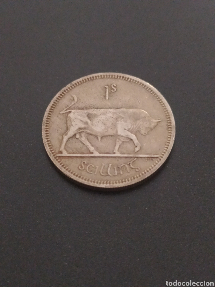 Monedas antiguas de Europa: 1 chelin 1963 Eire Irlanda - Foto 1