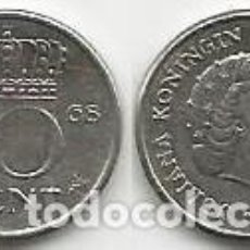 Monedas antiguas de Europa: HOLANDA 1968 - 10 CENTS - KM 182 - CIRCULADA. Lote 226094642