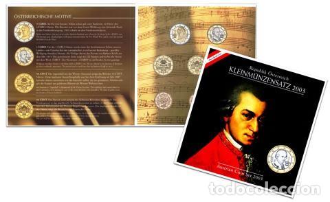 Monedas antiguas de Europa: Cartera Austria 2003 BU - Foto 2
