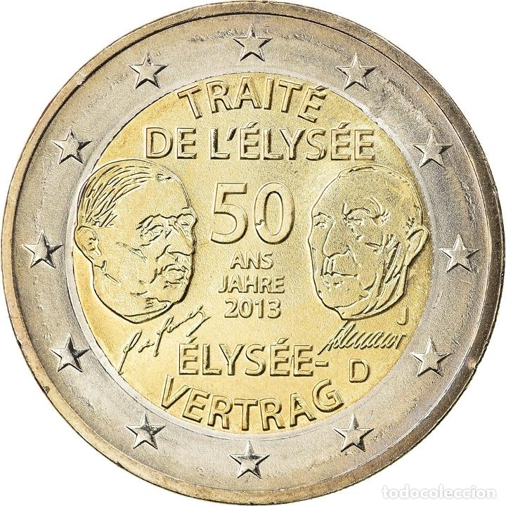 Piece 2 Euro Traite De L Elysée Valeur