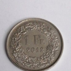 Monedas antiguas de Europa: 1 FRANCO SUIZO 2012. Lote 402356524