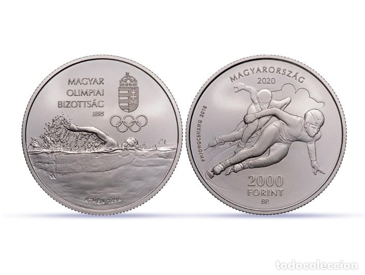 Monedas antiguas de Europa: HUNGRIA 2020.-2000 FORINT -125&ordm; COMITE OLIMPICO HUNGARO UNC BU CuNi
