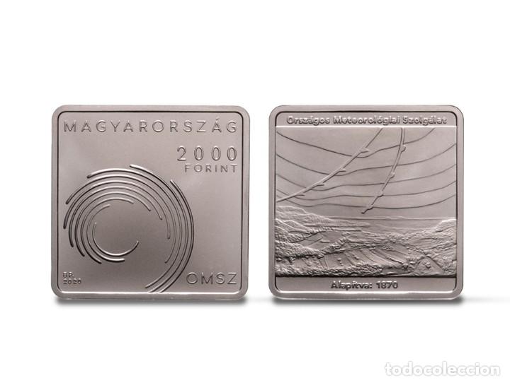 Monedas antiguas de Europa: HUNGRIA 2020.-2.000 FORINT -150&ordm; DEL SERVICIO METEOROLOGICO CuNi BU