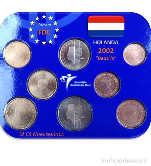 Monedas antiguas de Europa: Cartera Holanda 2002 &rdquo;Beatrix&rdquo; FDC - Foto 1