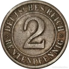 Monedas antiguas de Europa: ALEMANIA. 2 RENTENPFENNIG DE 1924, MARCA CECA A (BERLIN). KM# 38. (066).