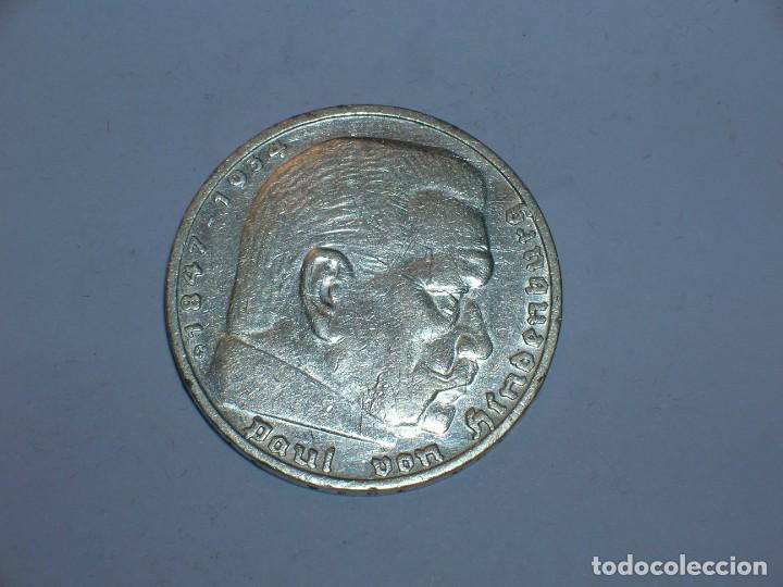 Monete antiche di Europa: ALEMANIA 5 MARCOS PLATA 1935 G (4923)