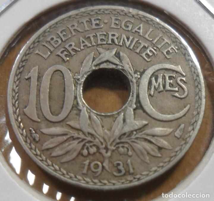 Monedas antiguas de Europa: FRANCIA - 10 CENTIMOS - 1931 - - Foto 1
