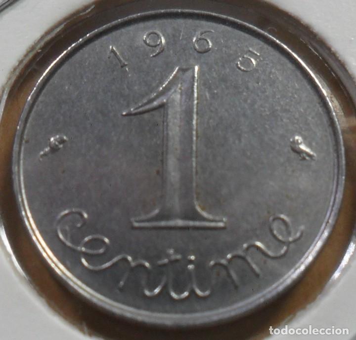 Monedas antiguas de Europa: FRANCIA - 1 CENTIMO - 1965 - - Foto 1