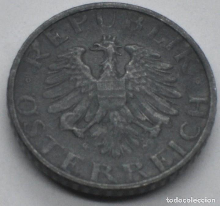 Monedas antiguas de Europa: Austria, 5 groschen 1950 - Foto 1