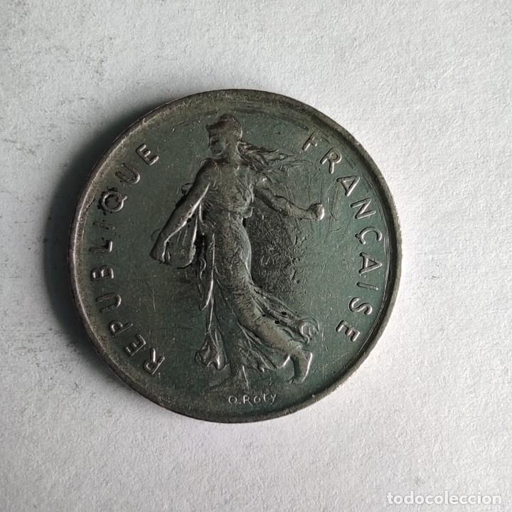 Monedas antiguas de Europa: FRANCIA 5 FRANCOS 1970 - Foto 3