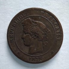 Monedas antiguas de Europa: FRANCIA MONEDA 10 CÉNTIMOS 1873 A