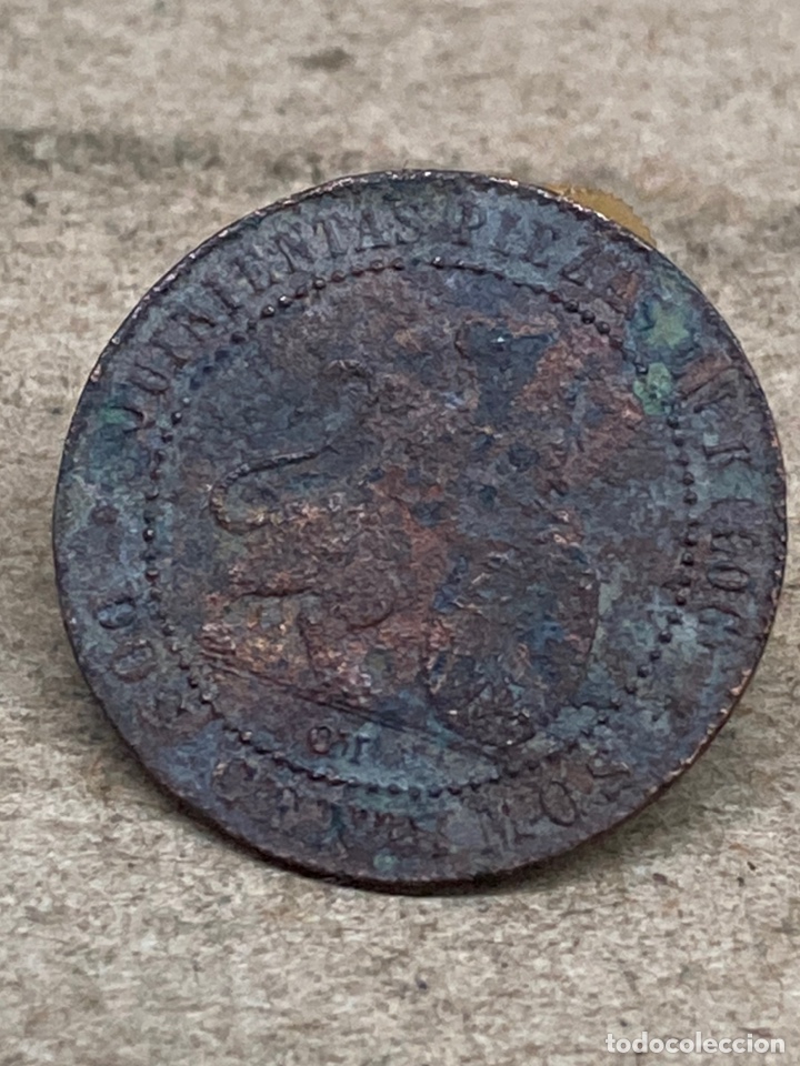 Monedas antiguas de Europa: Moneda 2 c&eacute;ntimos 1870 - Foto 1