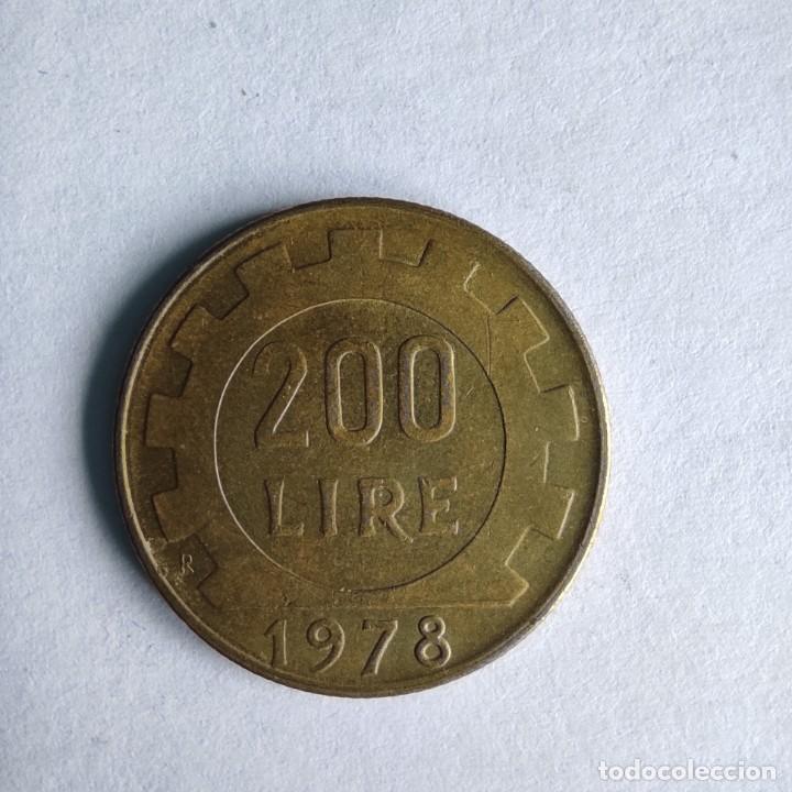 Monedas antiguas de Europa: MONEDA 200 LIRAS 1978 - Foto 1