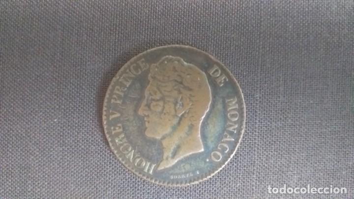 Monedas antiguas de Europa: Monaco &bull; Honor&eacute; V &bull; 5 centimes 1838