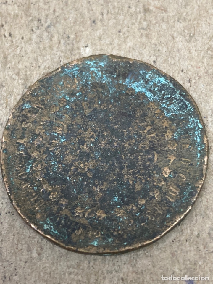 Monedas antiguas de Europa: Moneda de bronce 1874 - Foto 2