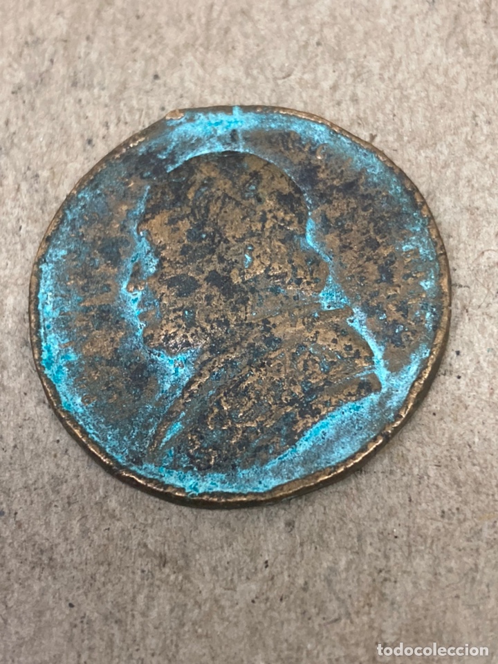 Monedas antiguas de Europa: Moneda de bronce 1874 - Foto 1