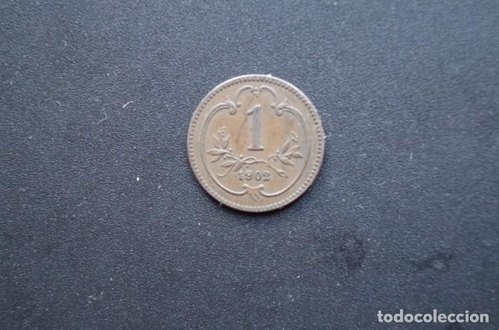 Monedas antiguas de Europa: AUSTRIA, 1 HELLER 1902 - Foto 1